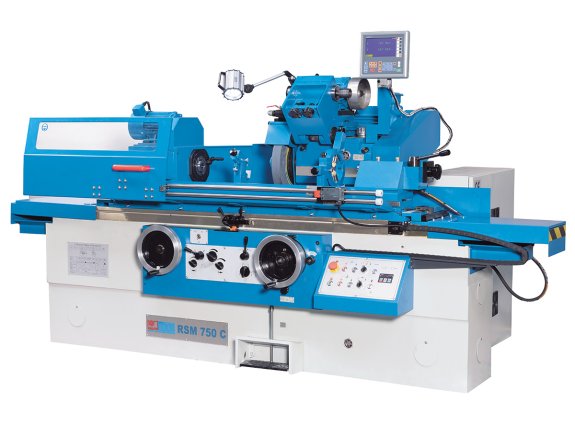 【専用台座付き】ブルーラダー入りゼウススモーキーシトリンフリーフォーム RSM 750 C - Conventional Cylindrical Grinder | KNUTH USA